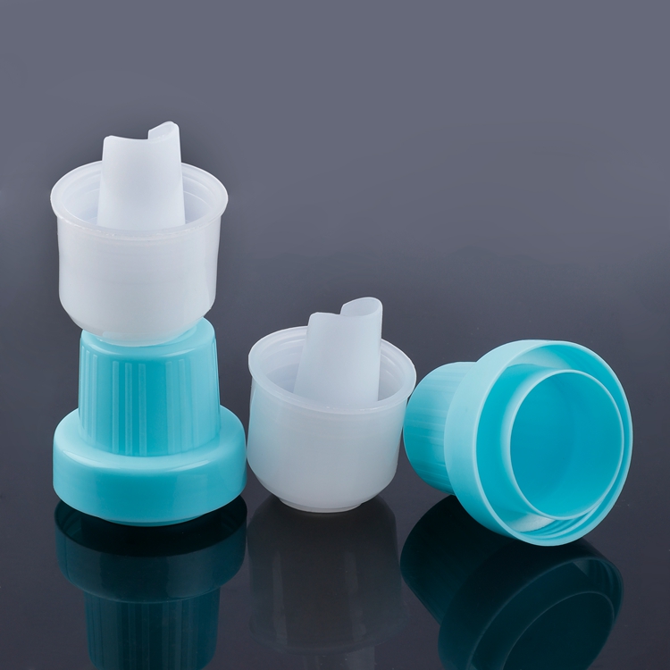 Tampa de rosca de cor personalizada plástico multiuso 42mm azul kit tampa detergente para roupa para limpeza de banheiro tampa de garrafa