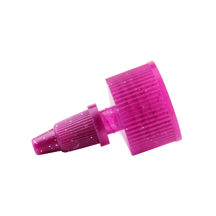 Bocal de plástico de cor personalizada 18mm 20mm 28mm 24mm 24/415 tampa de torção de plástico tampa superior de torção de plástico