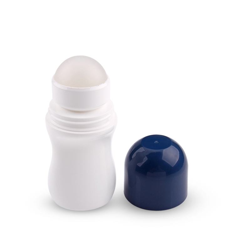 Embalagem para cuidados com a pele novo design ecologicamente correto de alta qualidade 50 ml garrafas vazias rolo em garrafas atacado com bola de rolo