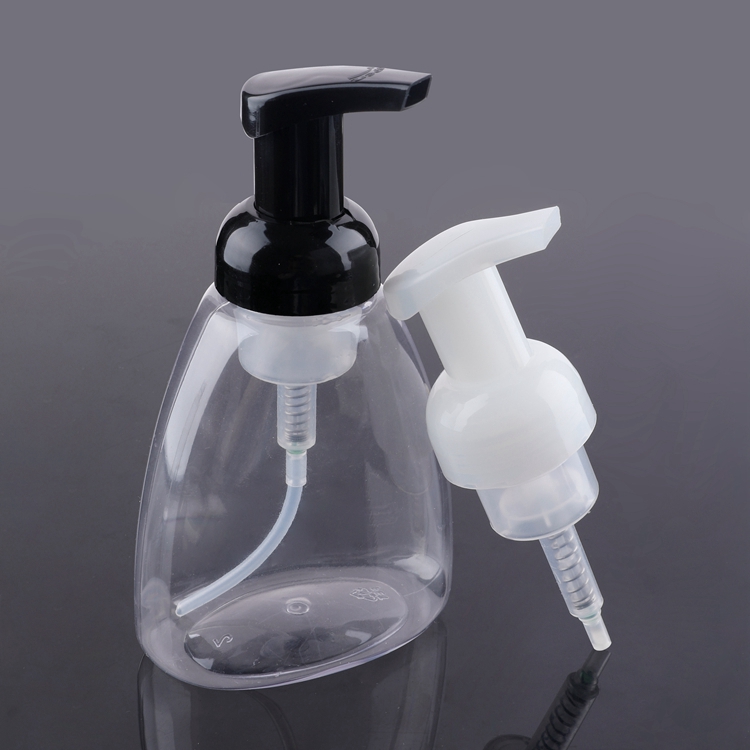 Preço competitivo Baixo Moq Amostra grátis personalizada feita na China Vende bem Dispensador reciclável recarregável embutido de mola Pp 40/400 1,6 ± 0,10 cc 0,8 ± 0,10 cc Garrafa de bomba de espuma de plástico