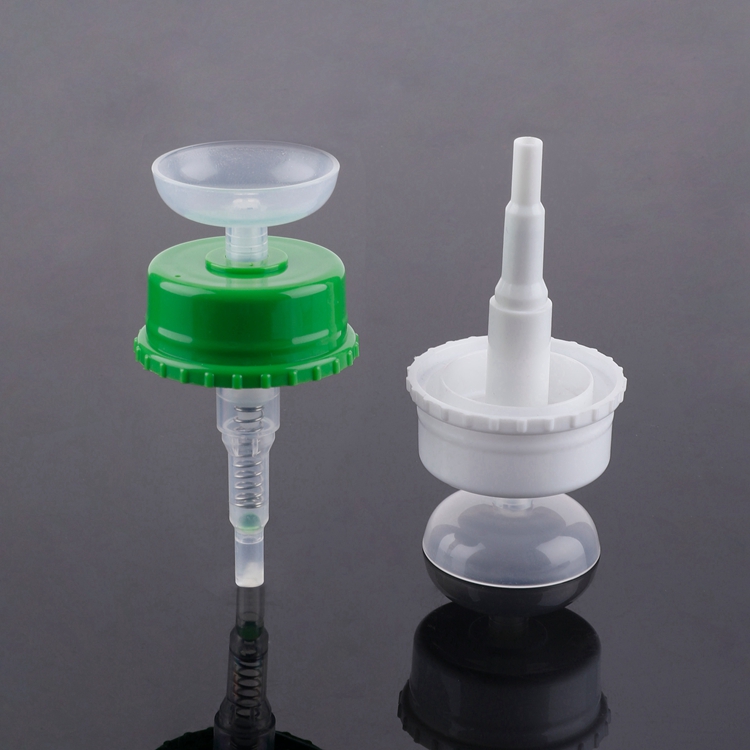 Frasco cosmético personalizado disponível atacado China plástico personalizado 24/410 28/410 33/410 bomba de unha de dedo