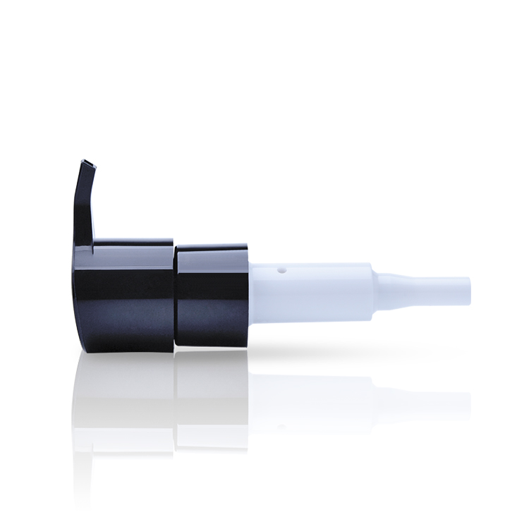 Dispensador de plástico preto personalizado 24/410 bomba de tratamento de óleo de base cosmética para o corpo para os olhos