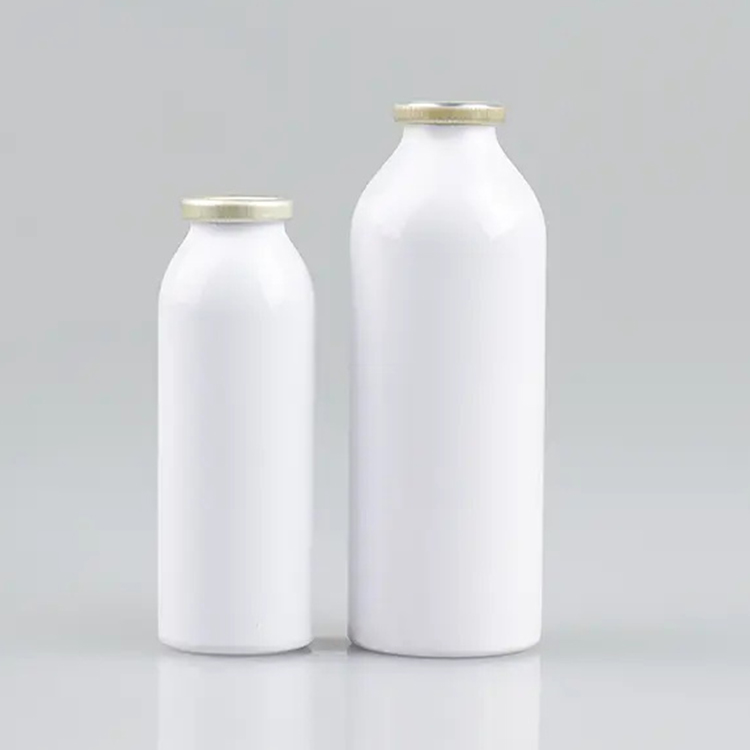 Lata de aerossol vazia de alumínio para uso doméstico cosmético