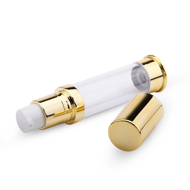 Frasco de bomba de soro sem ar cosmético fashion 5ml 10ml 12ml para cuidados com a pele