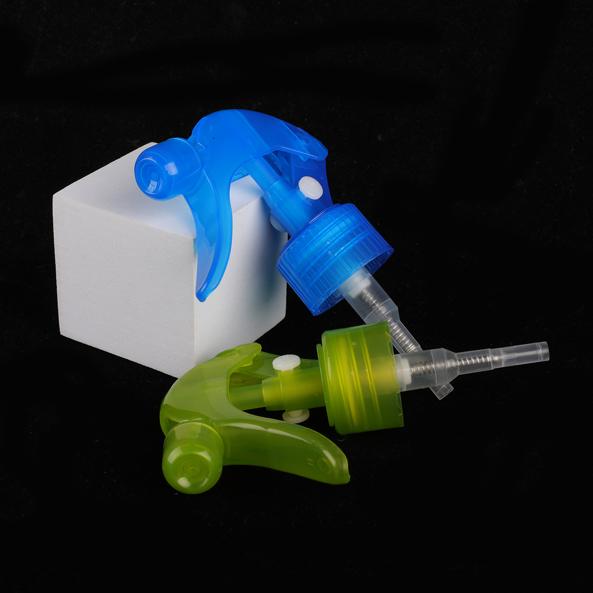 Garrafa de ar fresco de plástico bico de mouse 20 24 28 410 atomizador spray de névoa 24 410 preto mini gatilho pulverizador